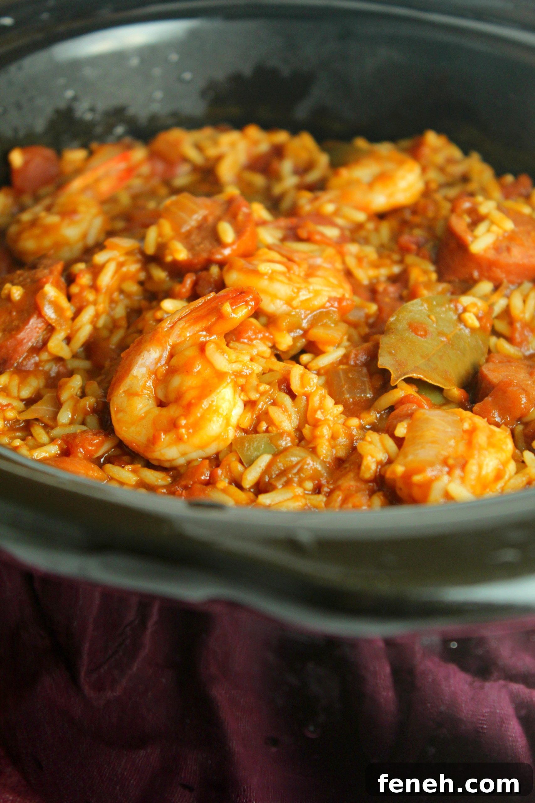 Sausage and shrimp