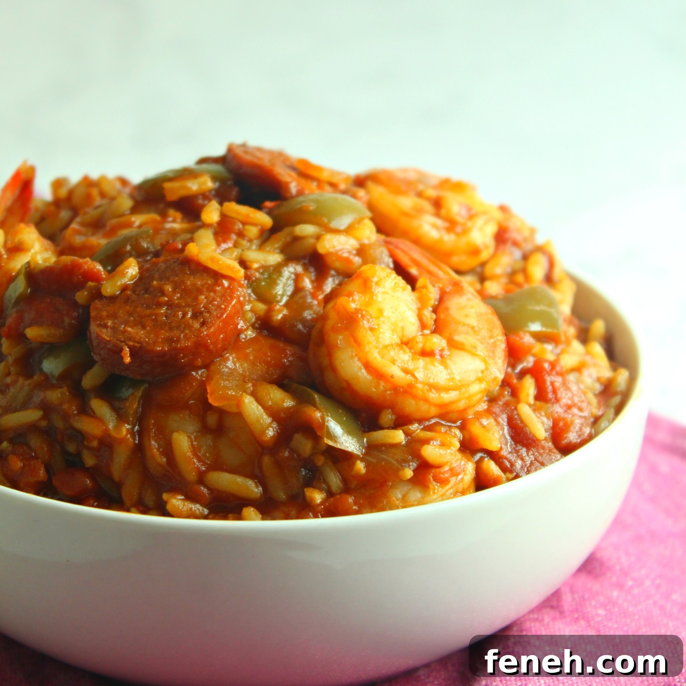 Finished jambalaya