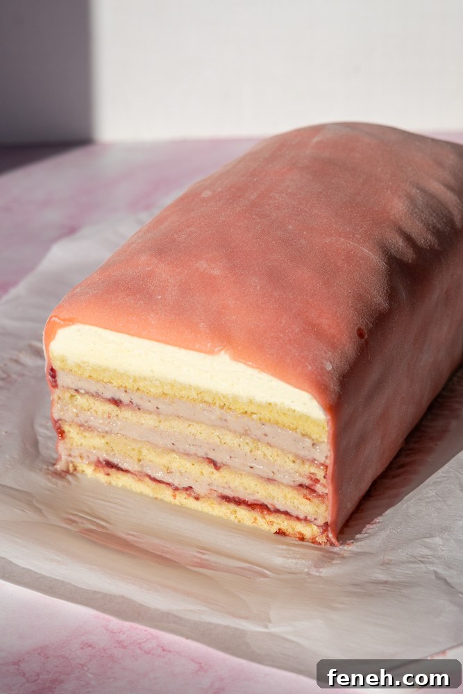 Strawberry Princess Cake Recipe: Light, Creamy and Elegant 3 strawberry princess cake
