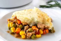 Savory Ground Turkey Shepherd’s Pie