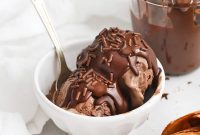 2-Ingredient Magic Chocolate Shell for Ice Cream