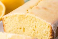Moist Lemon Pound Cake with Zesty Lemon Glaze