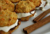 No-Bake Cashew Carrot Bites with Honey Cream