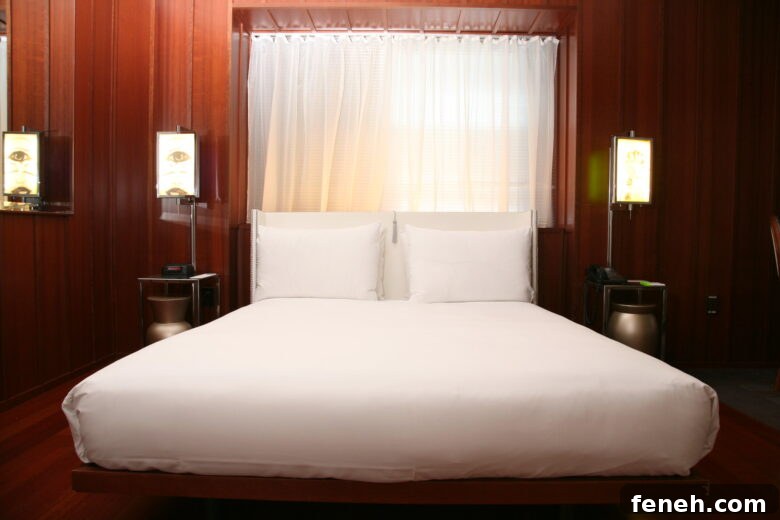 Big double bed