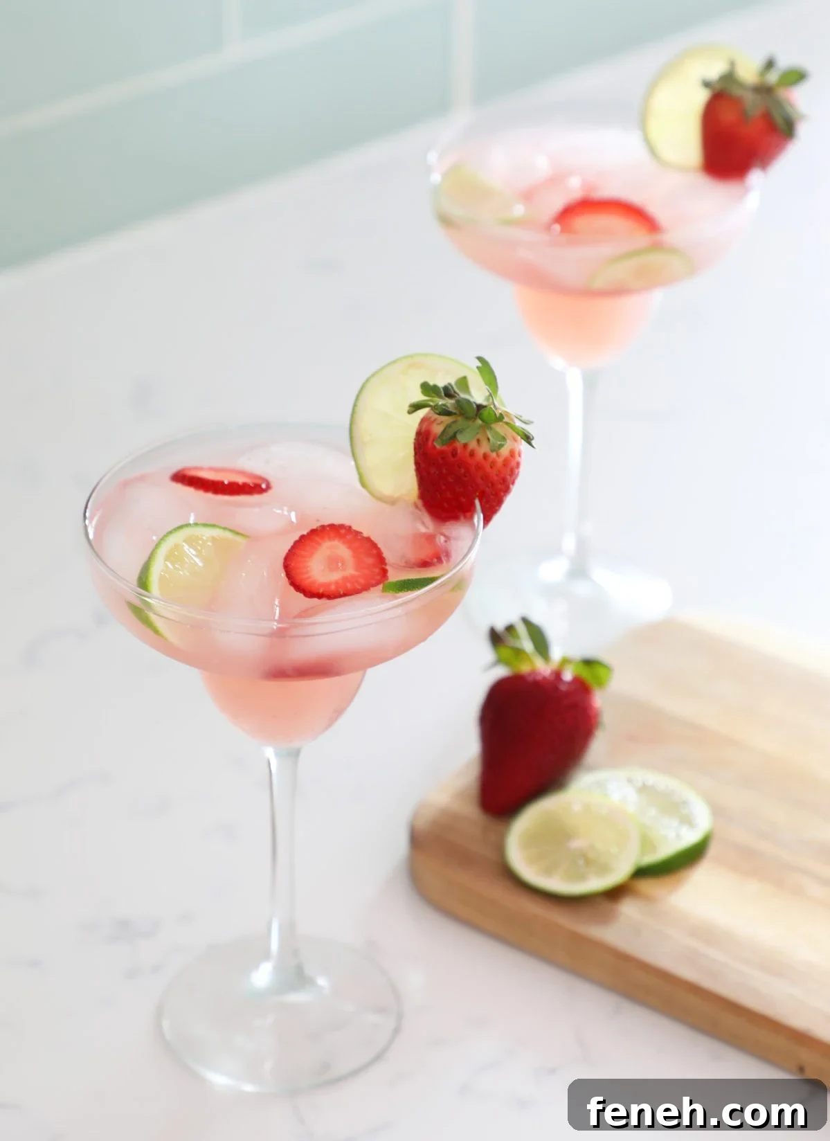 Strawberry Lemonade Margarita