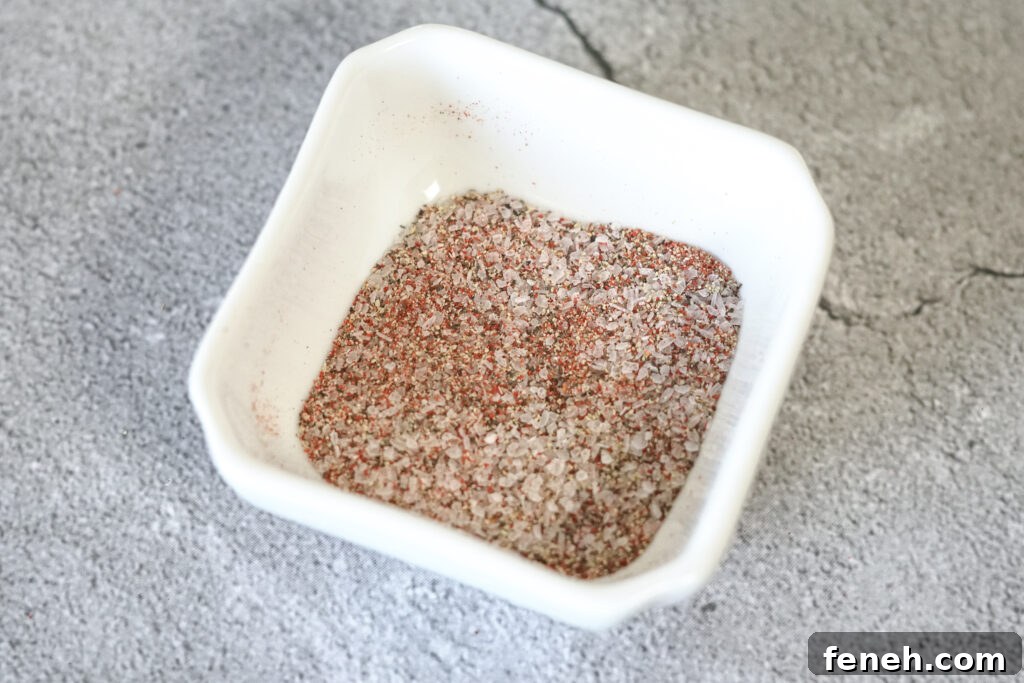 small white bowl of mixed spices
