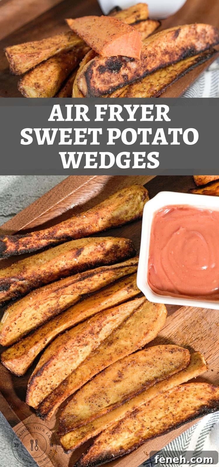 images of roasted sweet potato wedges