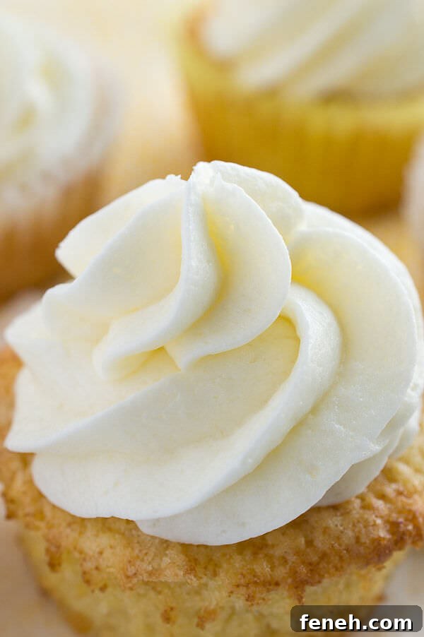 Coconut Buttercream Frosting | 25+ Cupcake Frosting recipes