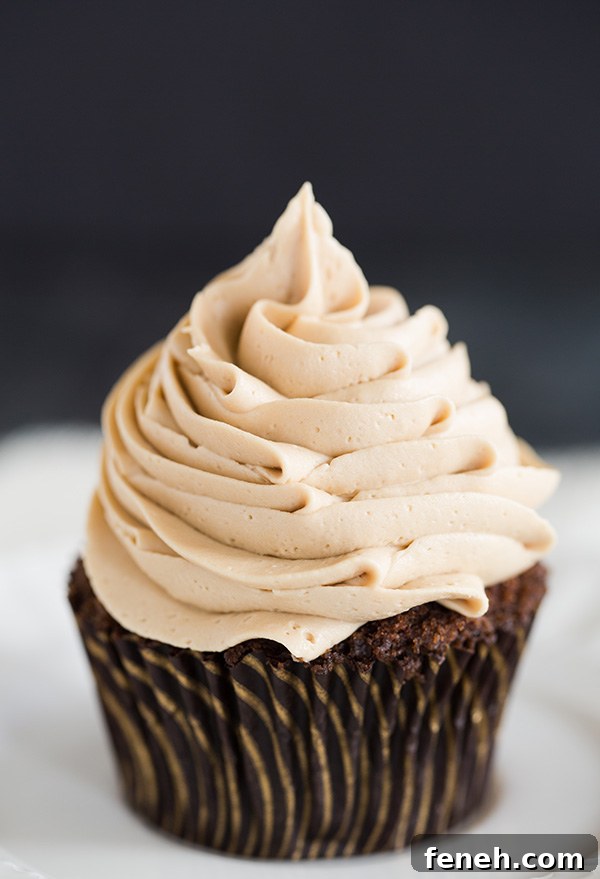 Mocha Cupcake with Espresso Buttercream Frosting | 25+ Cupcake Frosting recipes
