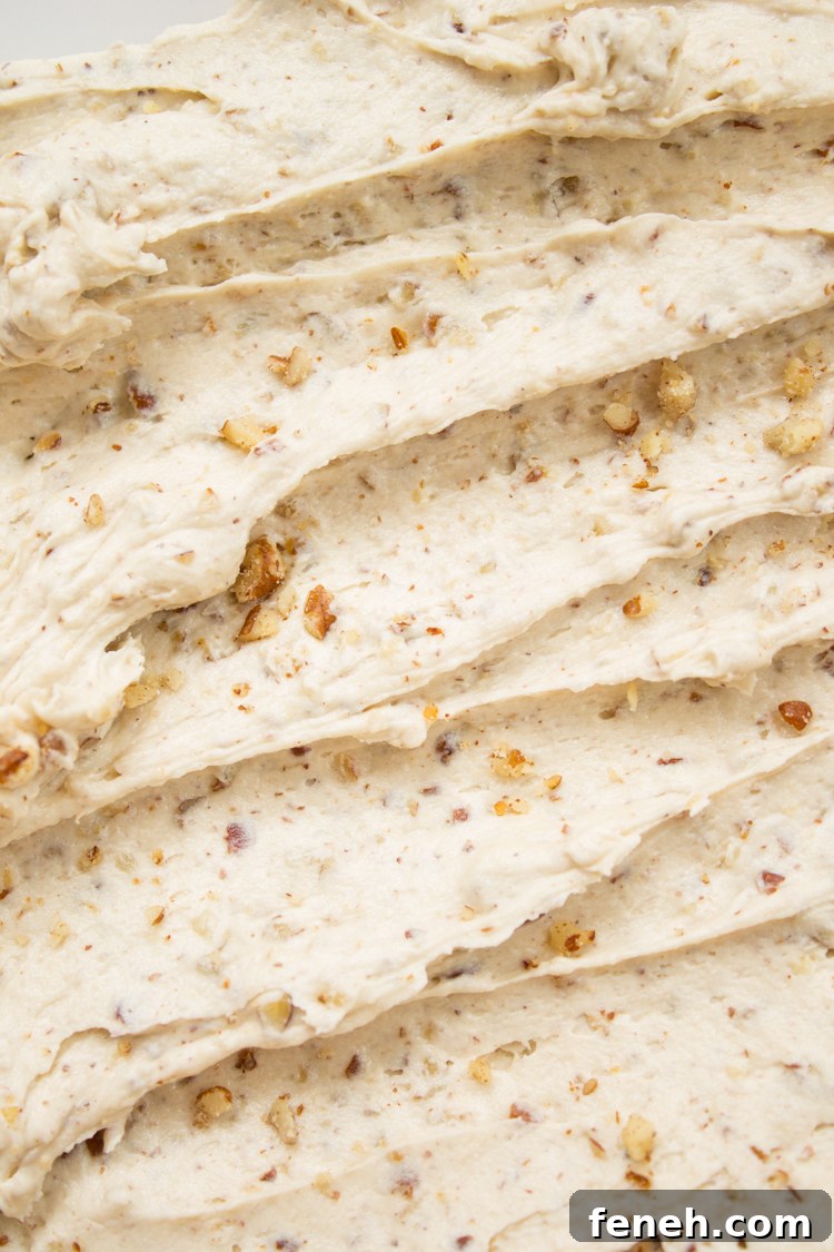 Maple Pecan Buttercream Frosting | 25+ Cupcake Frosting recipes