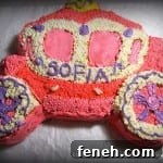 buttercream princess carriage cake thumbnail