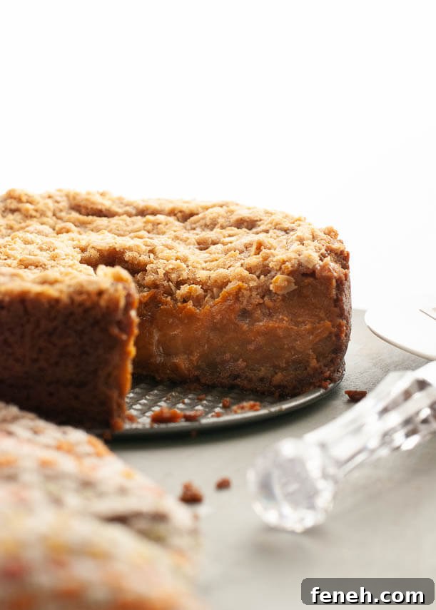 dairy free pumpkin crumble pie
